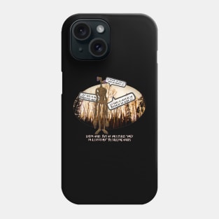 Siren head, but he only plays once in a lifetime by talking heads Phone Case