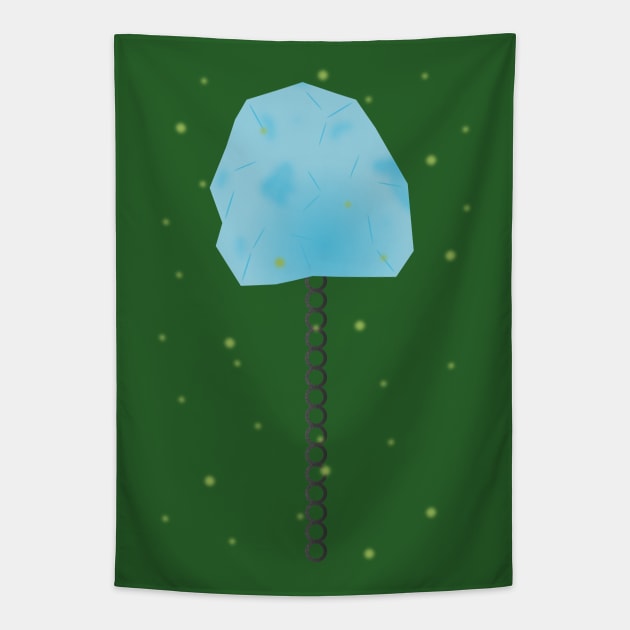 Astral Plane Ice Cube (Legion) Tapestry by NoirPineapple