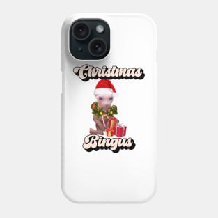 Christmas Bingus Meme - Funny Beloved Bingus Cat Design Phone Case