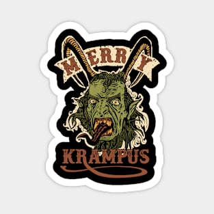 Merry Krampus Christmas Xmas Magnet