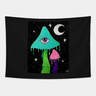 Mushy Night Tapestry