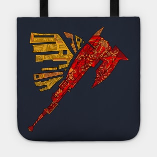 Monster hunter Switch axe lined Tote