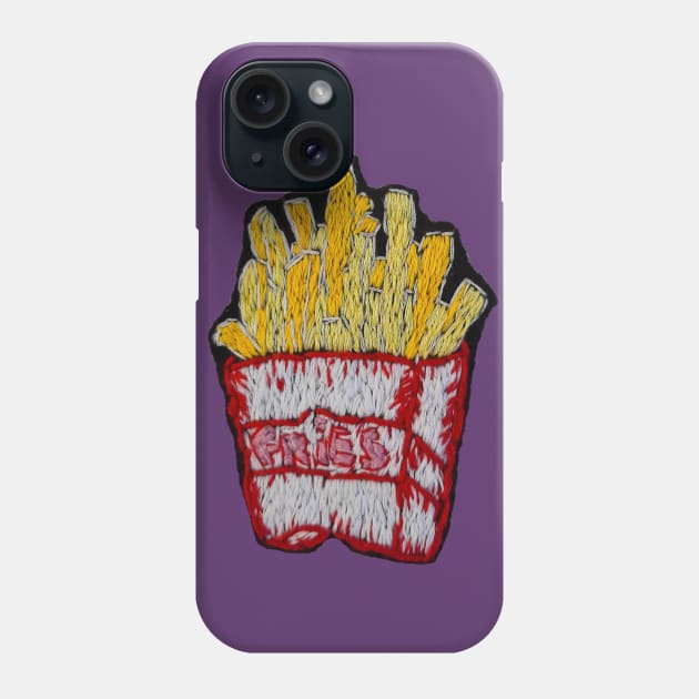 Fast Food Love Phone Case by RONembroidery
