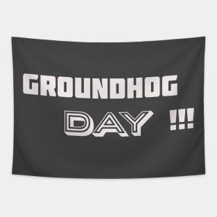 Groundhog Day Tapestry