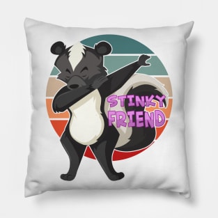 Dubbing Skunk Pillow