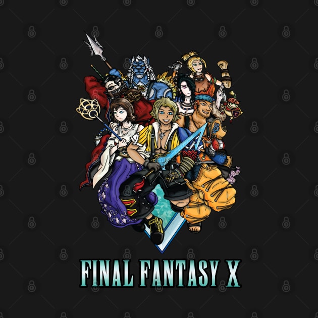 Final Fantasy X Heroes by WarioPunk