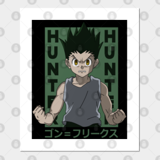 Gon Freecss Poster Und Kunst Teepublic De