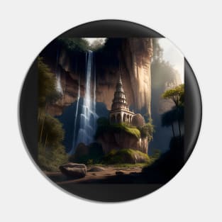 Mystical Waterfall Pin