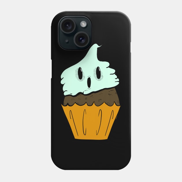 Ghost Cupcake Phone Case by Fool King Media