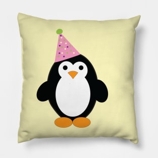 Party Penguin Pillow