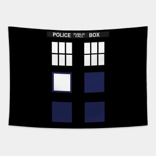 Blue public call Tapestry