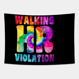 Walking HR Violation Tapestry