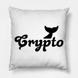 Crypto Whale Pillow