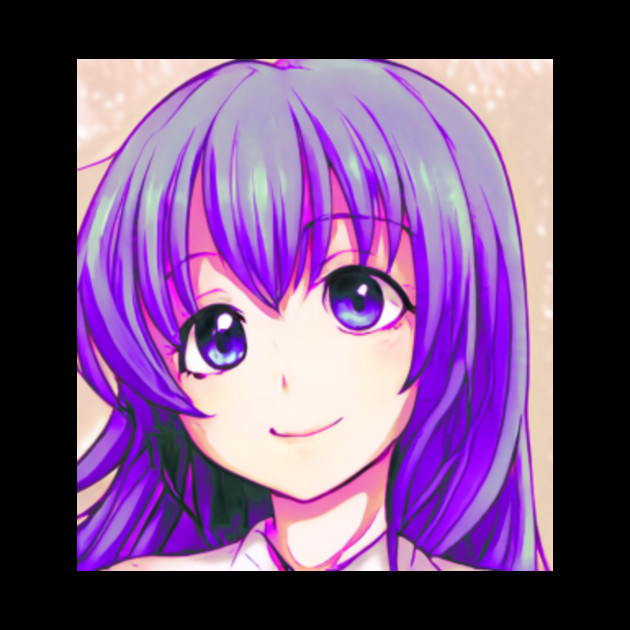 Purple Hair Anime Girl PFP