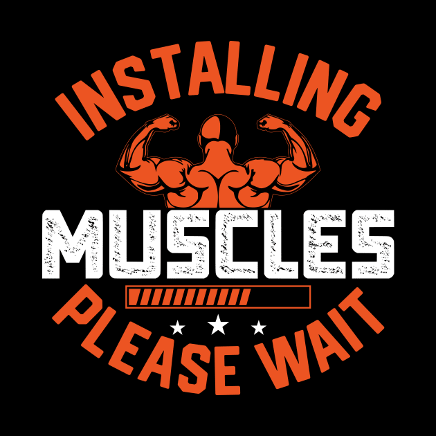 Installing Muscles Please Wait by badrianovic