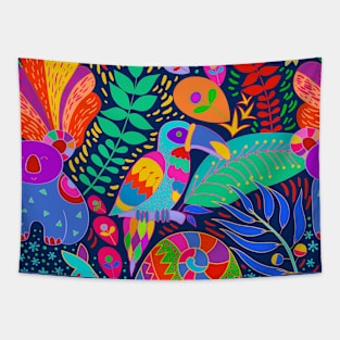 Aussie Tropical Jungle Tapestry