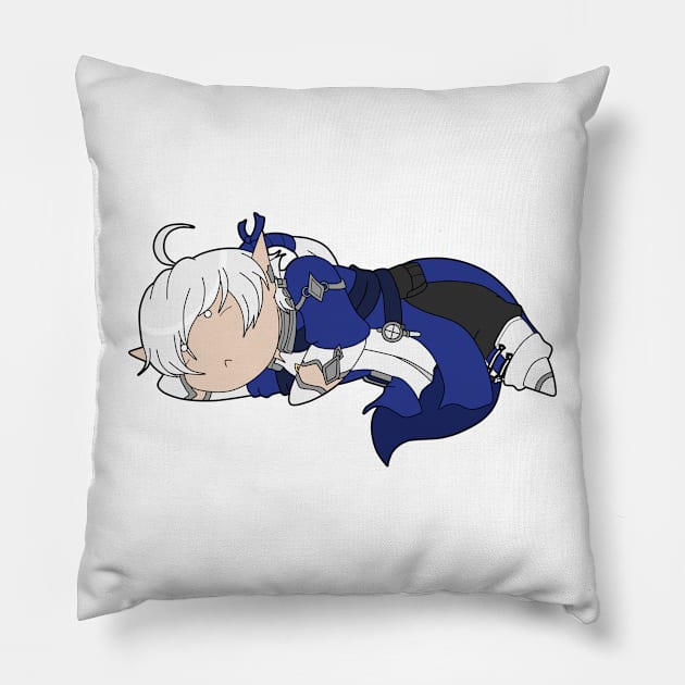 Down and Out - Alphinaud Pillow by amarysdesigns