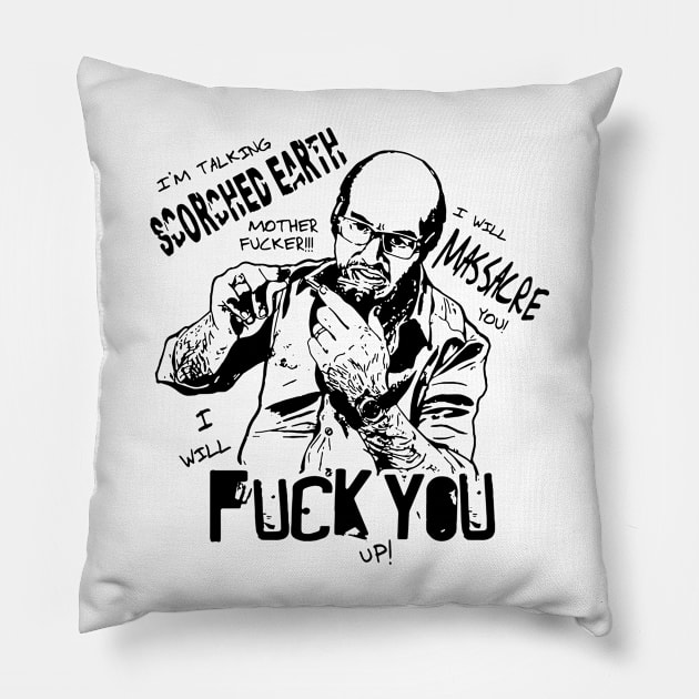 Movie Veteran  Funny Pillow by RODRIGO-GIMRICH