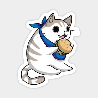 Cat Got Your Burger Magnet