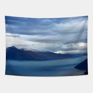 Evening Light on Lake Wakatipu Tapestry