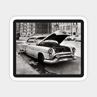 Stolen Olds, 1964. Vintage Photo Magnet