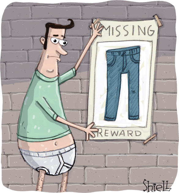 Missing Pants. Kids T-Shirt by macccc8