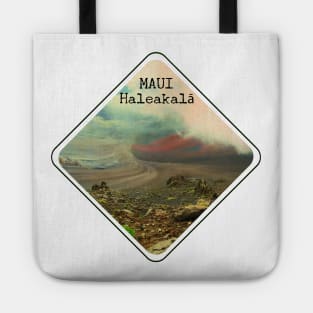 Haleakala National Park Maui Hawaii To travel is to live Tote