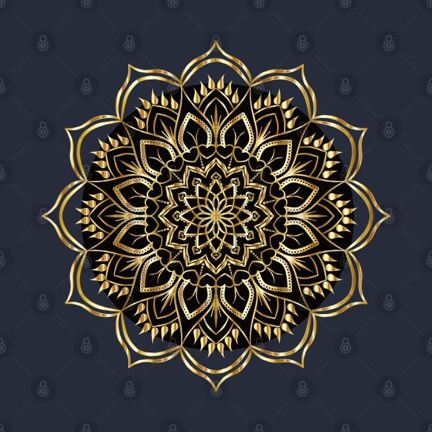 Golden Mandala Design by Blessing Direct