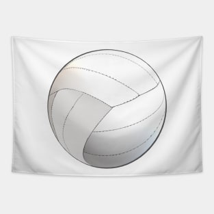 Volleyball Lovers Floating Volleyball (White Background) Tapestry