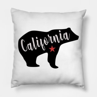 California Bear Pillow