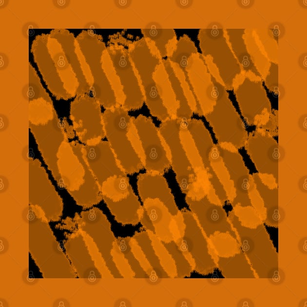 Orange abstract patterns by jen28