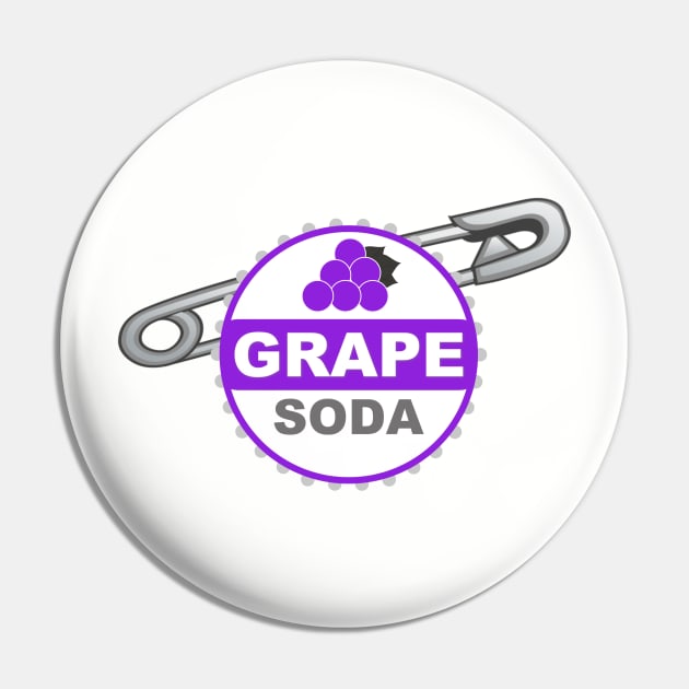 Grape Soda Pin Pin by MickeysCloset