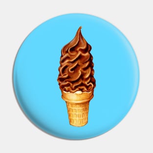 Chocolate Dip Cone Pin