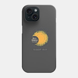 Total Solar Eclipse Granbury, Texas Phone Case