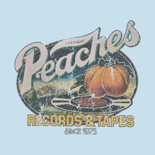 Peaches Records & Tapes 1975 T-Shirt