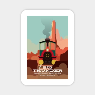 Big Thunder Mountain Railroad Magnet