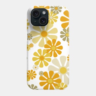 60's 70's Retro Flowers Fall Aesthetic Phone Case