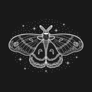 Starry Cecropia Moth T-Shirt