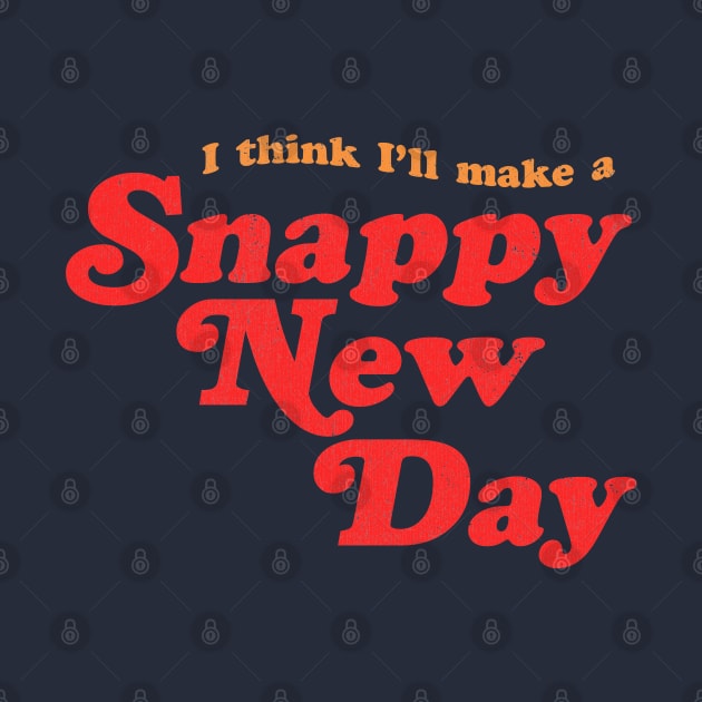 Snappy New Day - Mr. Rogers inspired retro design by KellyDesignCompany by KellyDesignCompany