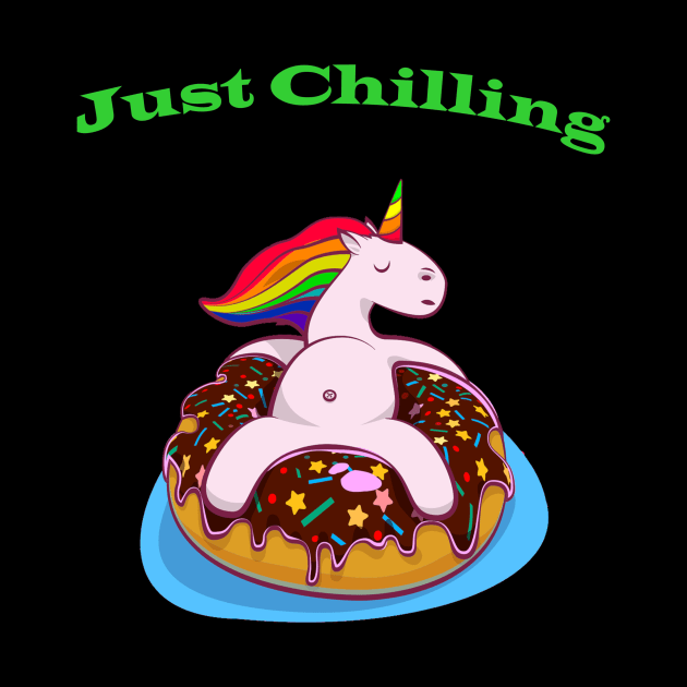 just chilling unicorn by creativeminds