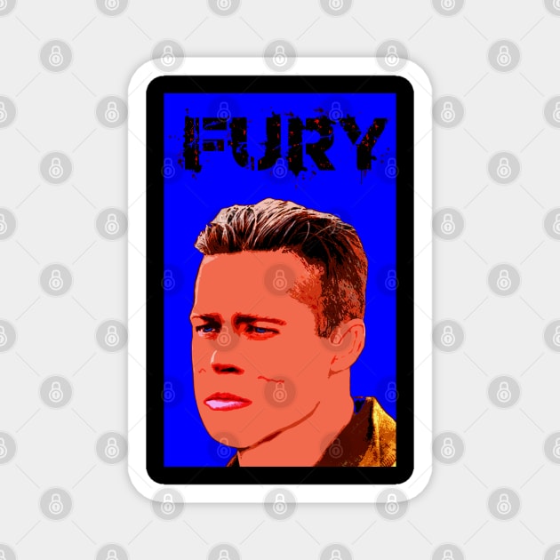 brad pitt Magnet by oryan80