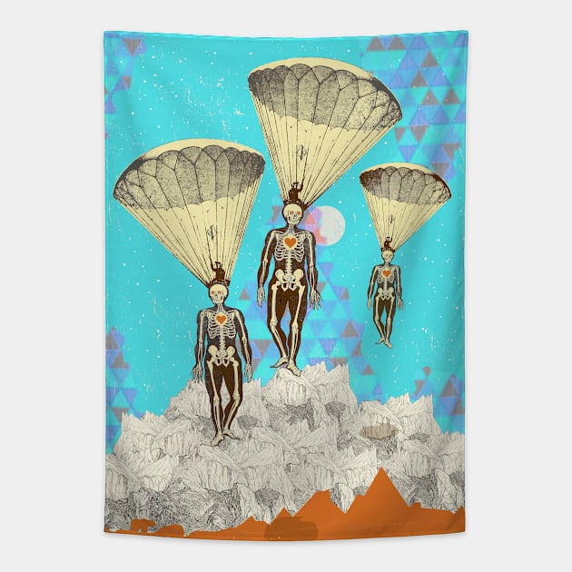 SKELECHUTES Tapestry by Showdeer