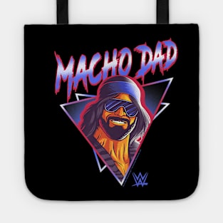 Macho Man Dad Randy Savage Vintage Portrait Tote