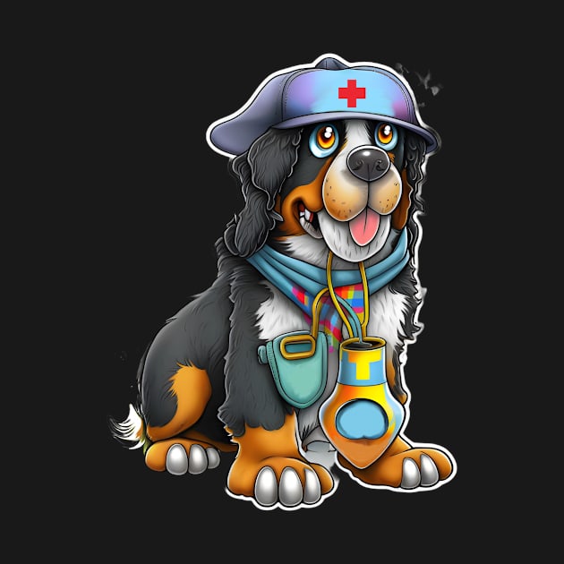 Bernese Mountain Dog by AtkissonDesign