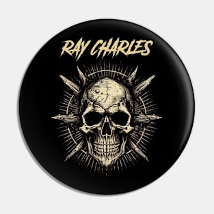 RAY CHARLES MERCH VTG Pin