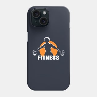 Training woman Fitness Emblem Phone Case