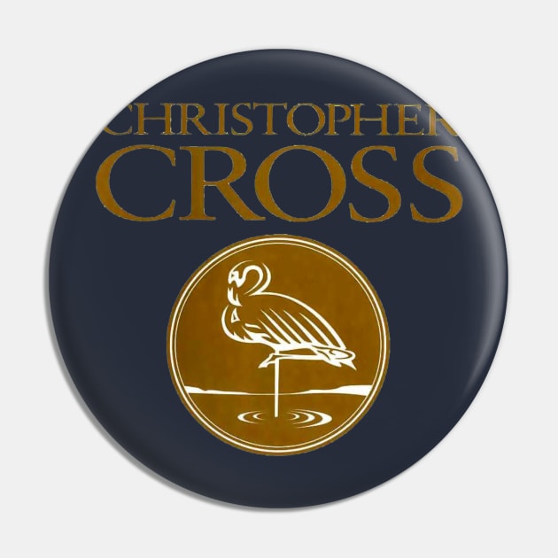 Christopher Cross Bird Pin by Maison Nuit