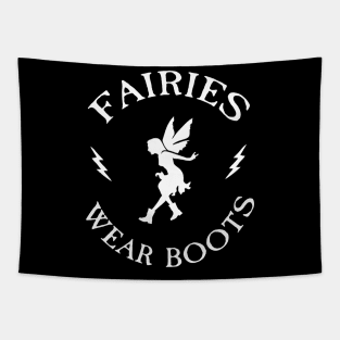 Fairies Wear Boots Song Title Tapestry