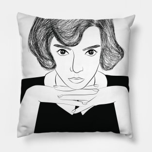 Queen's Gambit Pillow