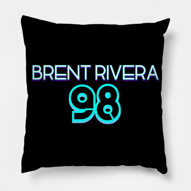 Brent Rivera Pillow by Word and Saying